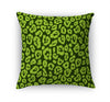 LEOPARD PRINT GREEN Accent Pillow By Kavka Designs