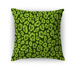 LEOPARD PRINT GREEN Accent Pillow By Kavka Designs