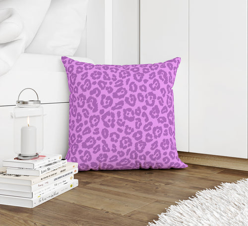 LEOPARD PRINT PINK Accent Pillow By Kavka Designs