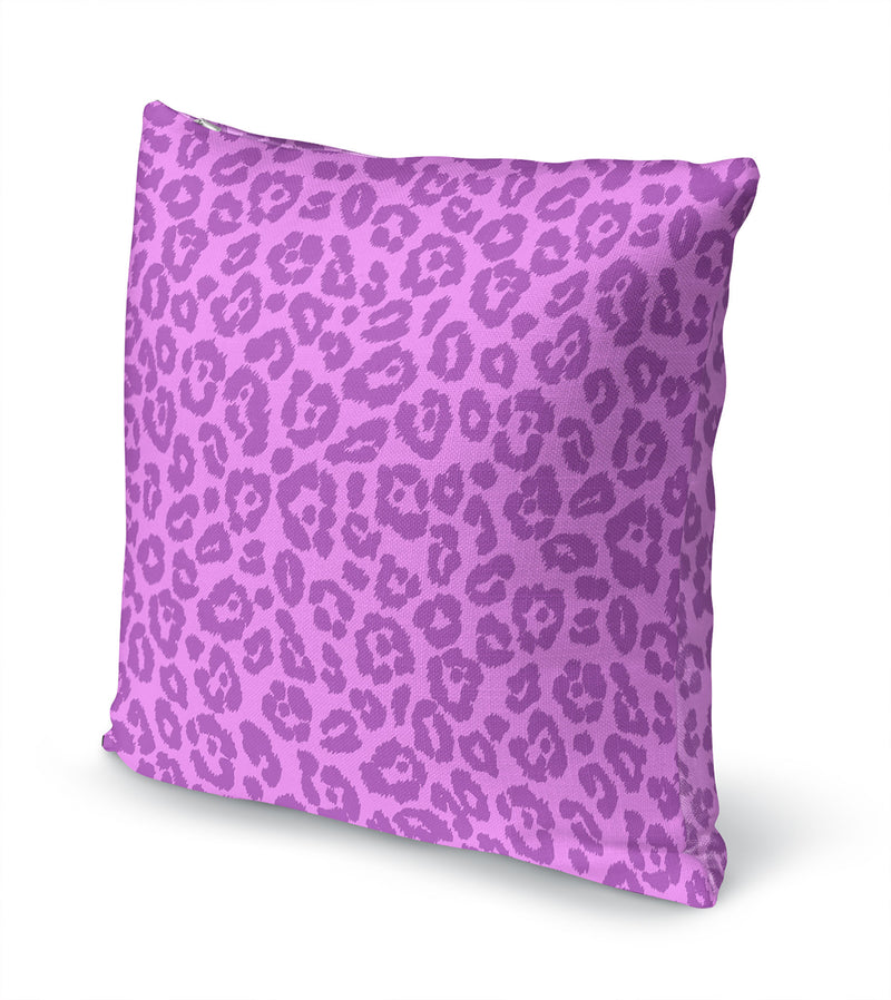 LEOPARD PRINT PINK Accent Pillow By Kavka Designs