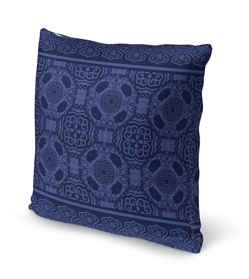 LASHA BLUE OVERDYE Accent Pillow By Kavka Designs