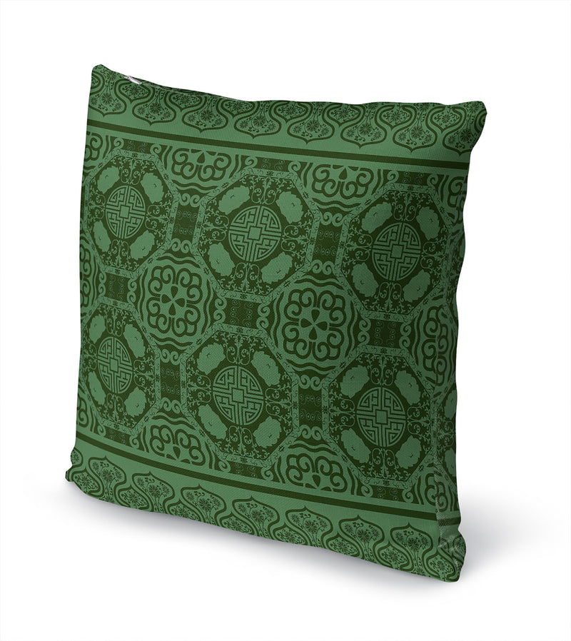 LASHA GREEN OVERDYE Accent Pillow By Kavka Designs