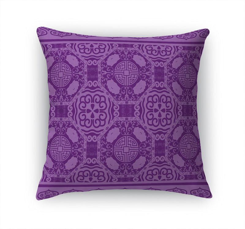 LASHA PURPLE OVERDYE Accent Pillow By Kavka Designs