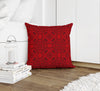 LASHA RED OVERDYE Accent Pillow By Kavka Designs