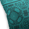 LASHA TEAL OVERDYE Accent Pillow By Kavka Designs