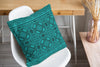 LASHA TEAL OVERDYE Accent Pillow By Kavka Designs