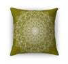 BOHO MANDALA ARMY GREEN Accent Pillow By Kavka Designs