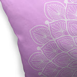 BOHO MANDALA FUCHSIA Accent Pillow By Kavka Designs