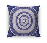 CHEETAH MANDALA BLUE Accent Pillow By Kavka Designs