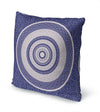 CHEETAH MANDALA BLUE Accent Pillow By Kavka Designs