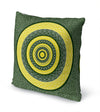 CHEETAH MANDALA GREEN & GOLD Accent Pillow By Kavka Designs