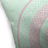 CHEETAH MANDALA MINT Accent Pillow By Kavka Designs