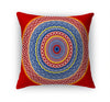 MANDALA RED Accent Pillow By Kavka Designs