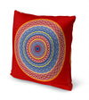 MANDALA RED Accent Pillow By Kavka Designs