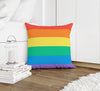 LGBT FLAG Accent Pillow By Kavka Designs