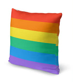 LGBT FLAG Accent Pillow By Kavka Designs