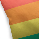 LGBT FLAG Accent Pillow By Kavka Designs