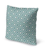 DIAMOND TEAL Accent Pillow By Kavka Designs