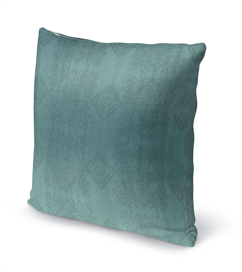 GILDA TEAL Accent Pillow By Kavka Designs