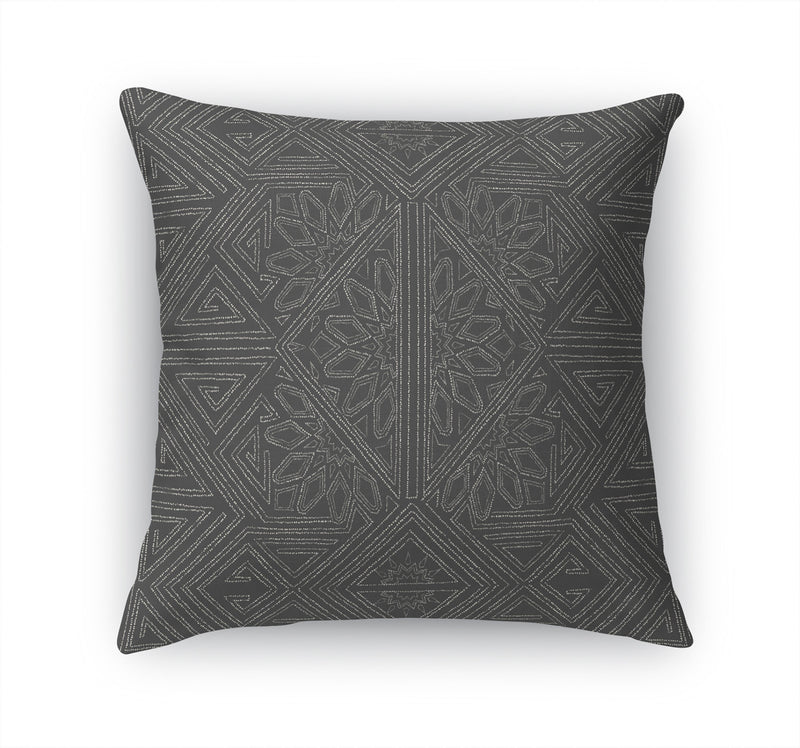 GRETA CHARCOAL Accent Pillow By Kavka Designs