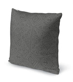 GRETA CHARCOAL Accent Pillow By Kavka Designs