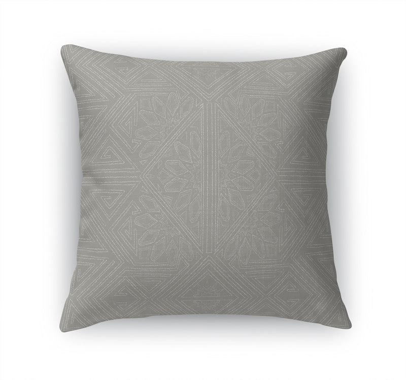 GRETA GREY Accent Pillow By Kavka Designs