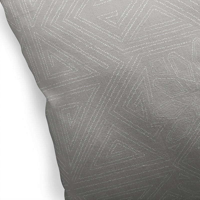 GRETA GREY Accent Pillow By Kavka Designs