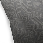 OLIVIA CHARCOAL Accent Pillow By Kavka Designs