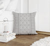 DAWSON LIGHT GREY Accent Pillow By Kavka Designs