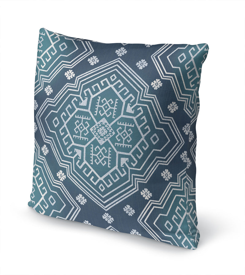 EMEK BLUE Accent Pillow By Kavka Designs