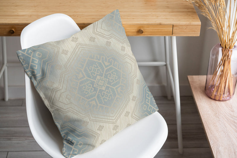 EMEK IVORY Accent Pillow By Kavka Designs