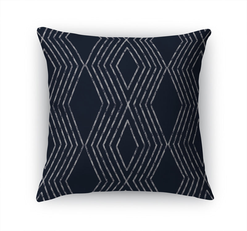 MAYA NAVY Accent Pillow By Kavka Designs