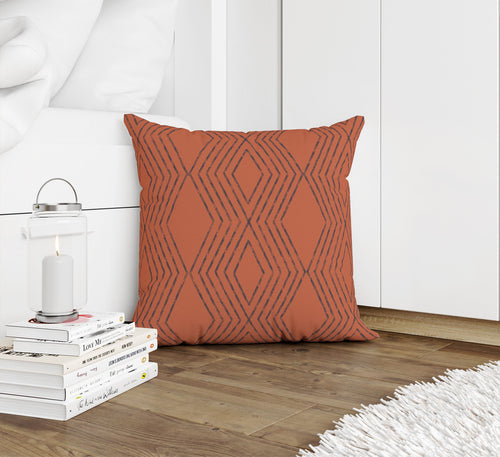 MAYA RUST Accent Pillow By Kavka Designs