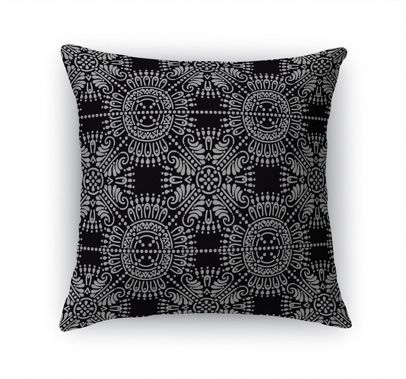 MEDALLION PATTERN MIDNIGHT Accent Pillow By Kavka Designs