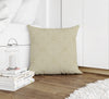 MEDALLION PATTERN NATURAL Accent Pillow By Kavka Designs