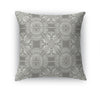 MEDALLION PATTERN TAUPE Accent Pillow By Kavka Designs