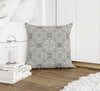 MEDALLION PATTERN TAUPE Accent Pillow By Kavka Designs