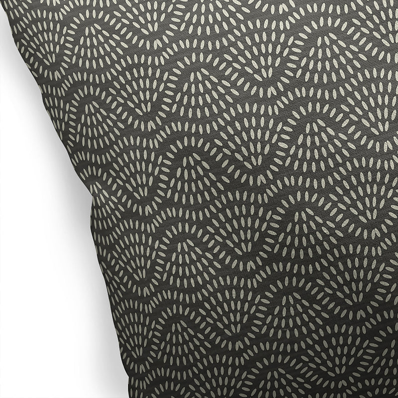 HIGH TIDE CHARCOAL Accent Pillow By Kavka Designs