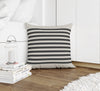 GRELLY IVORY & CHARCOAL Accent Pillow By Kavka Designs