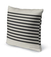 GRELLY IVORY & CHARCOAL Accent Pillow By Kavka Designs