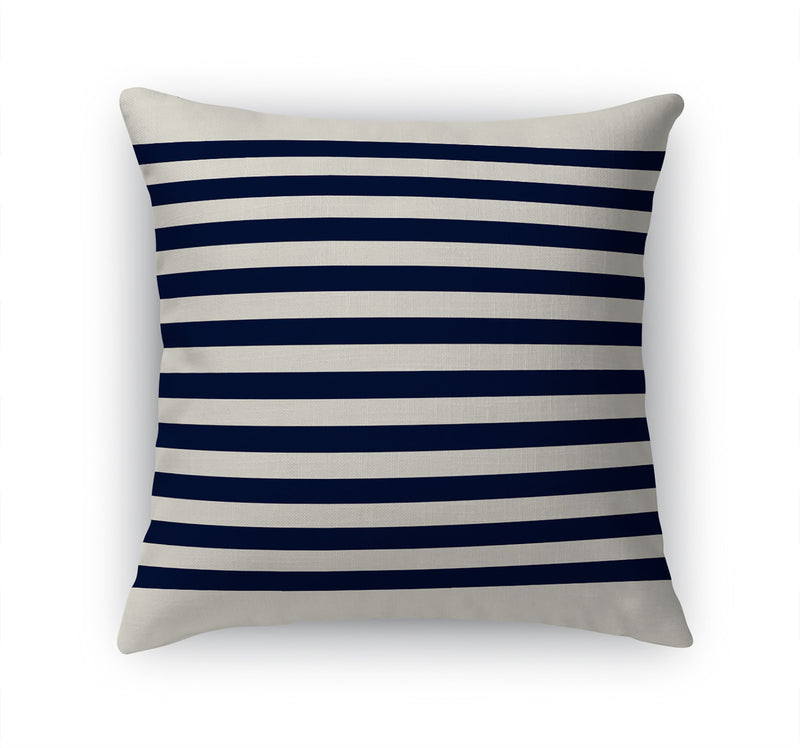 GRELLY IVORY & NAVY Accent Pillow By Kavka Designs