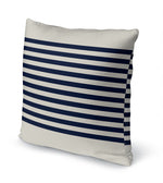 GRELLY IVORY & NAVY Accent Pillow By Kavka Designs