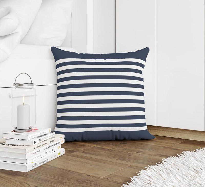 GRELLY BLUE & WHITE Accent Pillow By Kavka Designs