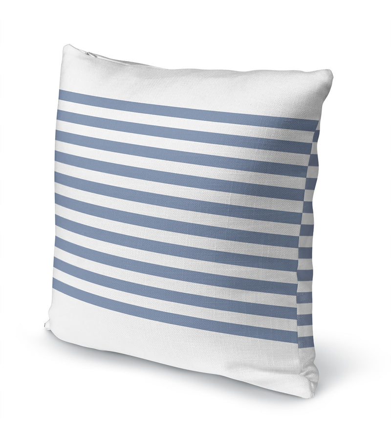 GRELLY WHITE & DENIM Accent Pillow By Kavka Designs