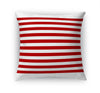 GRELLY WHITE & RED Accent Pillow By Kavka Designs