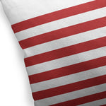 GRELLY WHITE & RED Accent Pillow By Kavka Designs