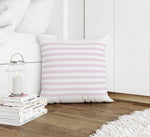 GRELLY WHITE & PINK Accent Pillow By Kavka Designs