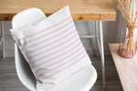 GRELLY WHITE & PINK Accent Pillow By Kavka Designs