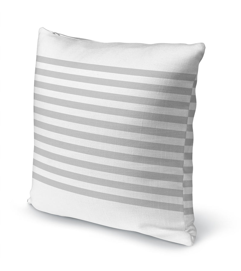 GRELLY WHITE & GREY Accent Pillow By Kavka Designs