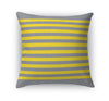 GRELLY GREY & YELLOW Accent Pillow By Kavka Designs